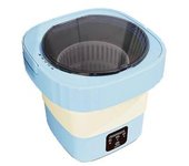 Lavadora Portátil Mini, Lavadora Secadora Plegable, Pequeña Lavadora De Cubo De Elución Apartamento, Dormitorio