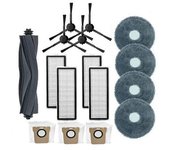 16 Piezas Para Aspiradora Robot L10s Pro/rls6l/s10+, Piezas Para Aspiradora Robótica, Cepillo Giratorio, Cepillo Lateral, Filtro, Mopa, Bolsa Para
