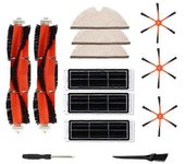 Kit De Filtro De Carbón Activado Con Cepillo Principal Para Mopa Para Aspiradora Robot Xiaomi Roborock S6 S5 Max S50 S55 S60 S65 E25 E35