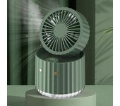 Pw01 Mini Ventilador De Refrigeración Por Agua Usb, Enfriador De Aire Humidificador Con Pulverizador Turbo Led De Escritorio