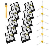 Kit De Cepillos Laterales De Filtros Hepa Para Irobot Roomba 980 990 900 896 886