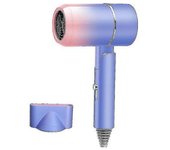 Secador De Pelo Azul Degradado, Termostato Doméstico, Secador De Pelo Frío Y Caliente, Secador De Pelo Silencioso.