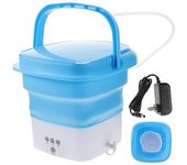 Lavadora Portátil 2.8l Lavadora Plegable Lavadora De Ropa Interior Enchufe Estadounidense