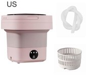 Lavadora Portátil Mini Lavadora Plegable Lavadora Pequeña Para Ropa Interior, Ropa De Bebé O Artículos Pequeños