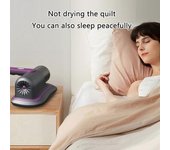 Aspirador De Colchón Inalámbrico, Eliminador De Polvo De Cama De Mano, Limpieza De Sofá, Succión Potente De 7,5 Kpa Para Ropa De Cama, Lavanda