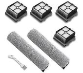 Aspiradora Sin Cable Tineco Ifloor 3- Floor One S3, Paquete De 2 Rodillos De Cepillo + 4 Filtros, Accesorio De Aspiradora Compatible