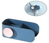 Soporte Para Secador De Pelo De Pared, Soporte Para Secador De Pelo, Secador De Pelo Azul