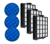 Filtro Hepa De Polvo H13 De Repuesto Y Filtro De Esponja Para Accesorios De Aspiradora Sc21f50