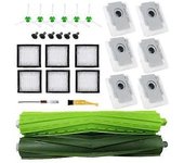 Compatible Con Roomba I7 I7+ I6+ I3+ Plus, Cepillos Y Filtros Hepa De Alta Eficiencia Y Bolsas De Eliminación De Suciedad Accesorio Para Aspiradora