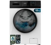 Cecotec Lavadora 10kg Carga Frontal Bolero Dresscode 12410 Inverter A-20%. 1400rpm, Inverter Plus, 16 Programas, Steammax, Drum