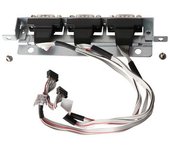 Shuttle Pcm31, Triple Com Port Expansion For Slim-pc Barebone Xh310 Cable De Serie Negro, Plata 3 X Com