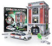 Puzzle 3d Cuartel De Los Cazafantasmas 500 Piezas Wrebbit W3d-1018