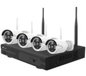 Sihogar.com Kit De Cámaras Nivian Nv-kit830w-4cam/ 4 Cámaras/ No Hdd
