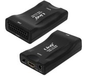Adaptador De Video Euroconector A Hdmi Linq 1080p - Negro