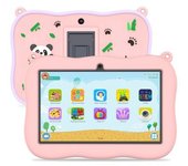 Veanxin Tableta Para Niños De 7 Pulgadas Wifi Bluetooth Software Educativo Instalado Con Estuche A Prueba De Golpes (2 Gb De Ram 32 Gb De Rom)