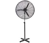 Cofan Ventilador Industrial De Pie Con 3 Velocidades | Potencia: 200 W | Oscilación 80° | Color: Negro | Base Metálica En Cruz | Medidas: 81 X 81 X