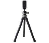 Celly Click Flextri, Smartphone/action Camera, 3 Pata(s), Negro, 1/4"