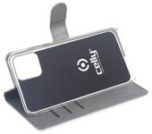 Celly Wally Funda Para Teléfono Móvil 16,5 Cm (6.5") Folio Gris, Blanco