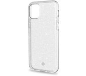 Celly Sparkle Funda Para Teléfono Móvil 15,5 Cm (6.1") Transparente, Blanco