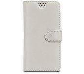 Celly Wally Unica Funda Para Teléfono Móvil 15,2 Cm (6") Funda Cartera Blanco