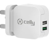 Celly Tc2usbturbouk Cargador De Dispositivo Móvil Cámara Digital, Mando Para Videojuegos, Auriculares, Teléfono Móvil, Batería Portátil, Smartphone,