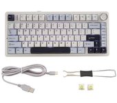 Teclado Mecánico Aula F75 80 Con Intercambio Rápido, Teclado Inalámbrico Bluetooth, Teclado De Juego Pbt - B16