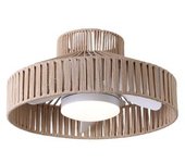 Ventilador De Techo Con Luz Con Pantalla Decorativa