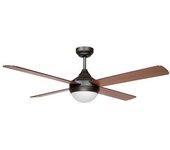 Ventilador De Techo Motor Dc 122cm 2xe27 Palas Reversibles Madera Clara/oscura