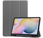 Funda De Cuero Con Soporte Plegable De Tres Pliegues Y Ranura Para Bolígrafo Para Samsung Galaxy Tab S7 T870/s8