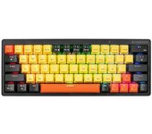 Teclado Mecánico Tracer Gamezone Evo2 Hot Swap 63 ( Amarillo ) Trakla47302