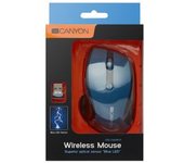 Ratón Inalámbrico Con Sensor Led Azul