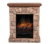 Chimenea Electrica Home Deluxe Calor 76,5 X 31 X 90,5 Cm - Piedra Artificial