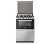 Candy Trio 4gxnt/1 Equipo Combinado Para La Cocina Plata