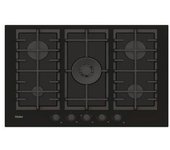 Placa Gas Haier Havg75s2b 5f 75cm Negro