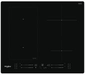 Placa Vitrocerámica Empotrada Whirlpool Wl S2260 Ne Negra 59 Cm 4 Fuegos