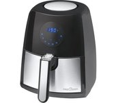 Freidora Sin Aceite Por Aire Caliente, 2,5l, 7 Programas Fritura, Termostato, Temporizador Negro/plata 1500w Proficook Fr 1147 H