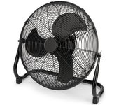 Ventilador De Pie Vl 3066 Bk 45cm, Metal Negro
