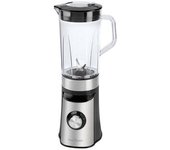 Proficook Sm 1085 Batidora De Vaso, Jarra 1 Litro, Batidora Para Smoothie, Botella Portátil 0,5 Litros, Sin Bpa, 2 Velocidades + Función Pulso,