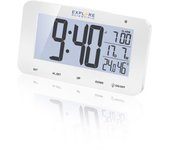Reloj Despertador Con Temperatura Y Humedad Explore Scientific - Blanco