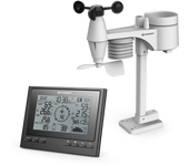 Estación Meteorológica 7 En 1 Sensor Exterior Climatescout Rc Bresser - Negro