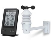 Centro Meteorológico 5 En 1 A Color Con Sensor Profesional Wifi Bresser - Negro