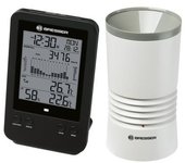 Pluviómetro Digital Profesional + Estación Meteorológica Con Sensor Exterior Bresser