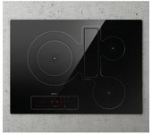 Elica Nikolatesla Fit 3z Bl/a/72 Negro Integrado Con Placa De Inducción 3 Zona(s) Campana Integrada
