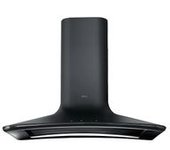 Elica Sweet De Pared Negro A 580 M³/h