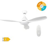 Ventilador 3 Aspas De Techo Con Luz Blanco Ø120 Cm