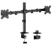 Soporte De Tv/monitor Con Doble Brazo Articulado 17" - 27" (hasta 8kg) Compatible Con Todas Las Marcas (vesa)