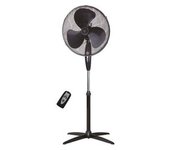 Ventilador De Pie Con Mando 43cm 45w Negro