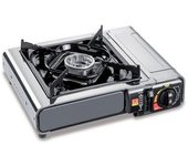 Cocina Gas Inoxidable A Cartucho Con Maletin Cocina Portatil Cartuchos 230 Gramos Encendido Piezoelectrico