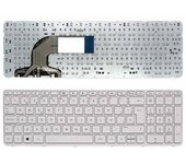 Teclado Para Hp Pavilion 15-e 15-n 250 G3 255 G3 256 G3 Blanco Marco Blanco (win8)