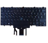 Teclado Para Portátil Dell Latitude E5450 E7250 E7450 Retroiluminado Y Con Pointstick